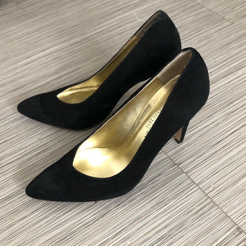 3 for $15— Sole Society Suede Black Heels!